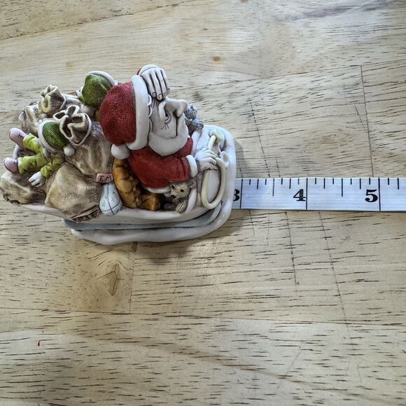 Harmony Kingdom No Charge 2018 Santa in Electric Tesla Car in Space UK Made SGN - Picture 8 of 15